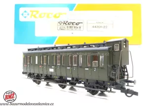Roco - Osobní vůz DR 3 osý - 2 tř. - HO