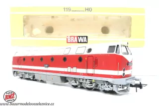 Brawa - DSS - Dieselová lokomotiva BR 119 006 DR - HO