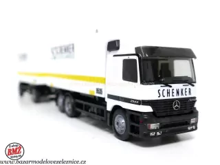 Herpa - Mercedes s přívěsem  -  HO