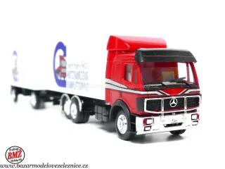 Herpa - Mercedes s přívěsem  -  HO