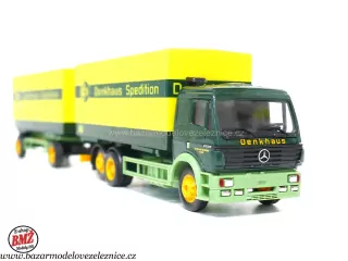 Herpa - Mercedes s přívěsem  -  HO