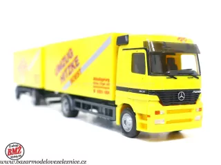 Herpa - Mercedes s přívěsem  -  HO