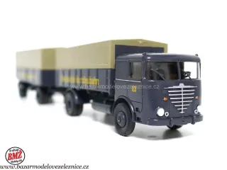 Brekina - Plachta s přívěsem -  HO