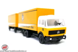 Herpa - Mercedes s přívěsem  -  HO