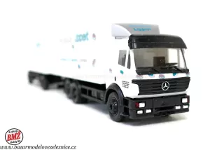 Herpa - Mercedes s přívěsem  -  HO