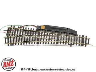 Roco Line - Elektr. výhybka vlevo WL15 230mm, R 873,5mm 15° - HO
