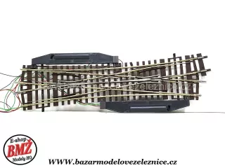 Roco Line - Elektr. DKW15 křižovatková výhybka 230mm R1050mm 15st  - HO