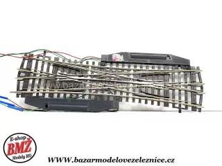 Roco Line - Elektr. DKW15 křižovatková výhybka 230mm R1050mm 15st  - HO