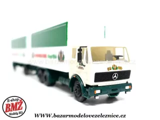 Herpa - Mercedes s přívěsem -  HO