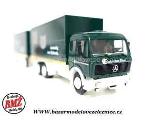 Herpa - Mercedes s přívěsem -  HO