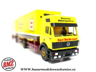 Herpa - Mercedes s přívěsem -  HO