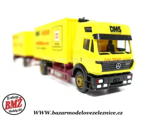 AWM - Mercedes skříň s přívěsem -  HO