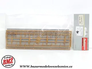Auhagen - 2 vozovky, 4 zábradlí 206 x 65 mm  - HO