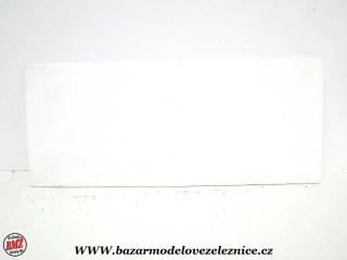 ? - Cihlové zdivo bílé 30x12 cm - HO - TT