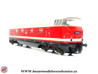 PIKO DDR - DC  - Dieselová lokomotiva BR 118 059  DR - HO