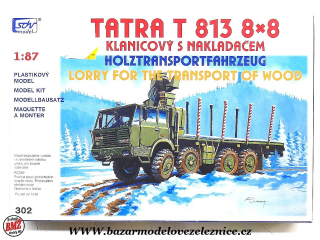 SDV - Tatra T 813 8X8 KLANICOVÝ S NAKLADAČEM - HO