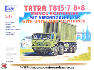 SDV - Tatra T 815-7 8x8 kontejner - HO
