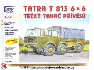 SDV - Tatra T 813 6x6 tahač přívěsů - HO