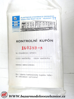 ZPA Jičín - Osobní vůz Be/Bi ČSD - Stavebnice - TT