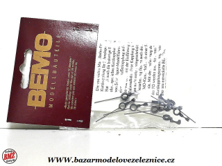 Bemo -Adapter pro 2 osé vozy 10 ks - HOm