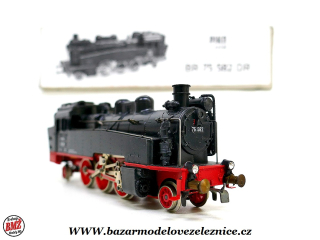 Piko DDR - DC - Parní lokomotiva BR 75 582 DR - HO
