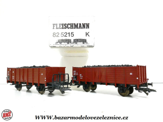 Fleischmann - Set 2 vozů otevřených vozů DB - HO 