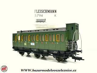 Fleischmann - Osobní vůz DB 2 tř. - HO 