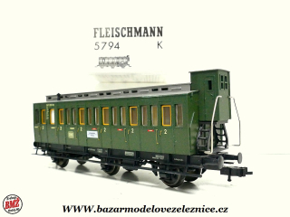 Fleischmann - Osobní vůz DB 2 tř. - HO 