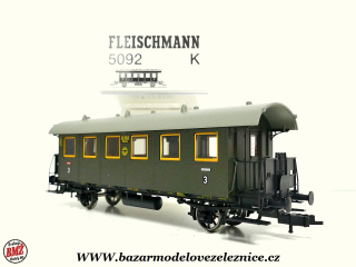 Fleischmann - Osobní vůz DRG 3 tř. - HO 