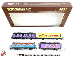 Fleischmann - Set 4 vozů Tablerone - HO 