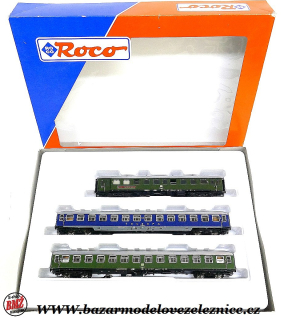 Roco - set 3 osobních vozů DB “Scharnow”   - HO