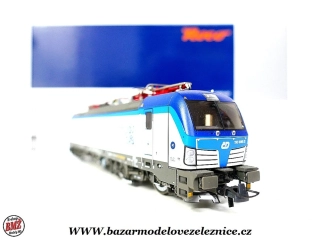 Roco - DCC + ZVUK - Elektrická lokomotiva ČD 193 696-2 Vectron, ČD Bike QR - HO