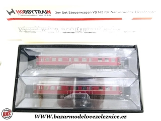 Hobbytrain - DC  Set 2 přívěsných vozů VT 145 DB - HO