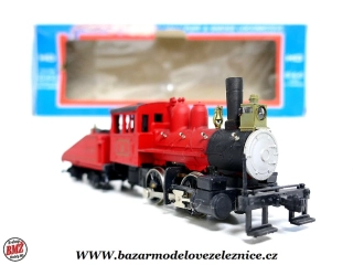 Model Power - DC + KOUŘ - Parní lokomotiva 0-4-0 - HO