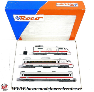 Roco - DC - Elektrická souprava ICE 402 DB 3 dílná - HO