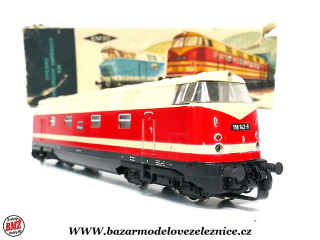 Piko DDR - DC - Dieselová lokomotiva BR 118 142 DR - HO