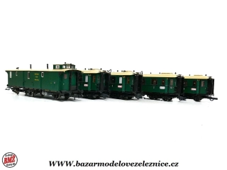 Roco - Set 5 osobních vozů KWSE - HO