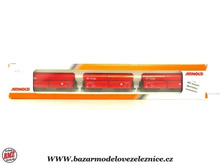 Arnold - Set 3 Výsypných vozů DB Cargo - N