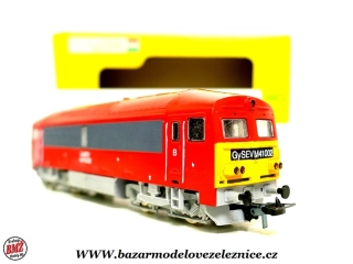 Fuggerth - DC - Dieselová lokomotiva M 41 002 GySEV - HO