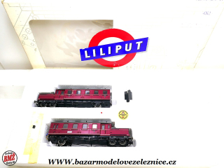 Liliput - DC - Dieselová souprava ETA 180 WITTFELD - HO