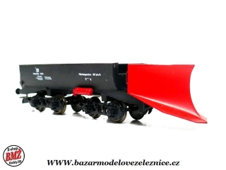 Liliput - Tendr s  sněžným pluhem - HO