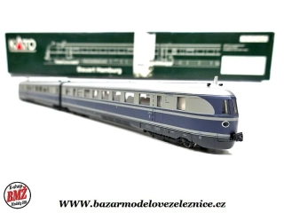 Kato - DCC + ZVUK - Dieselová souprava SVT 04 Hamburčan HO