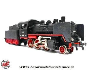 Piko DDR - DC - Parní lokomotiva BR 24 002 DR  - HO