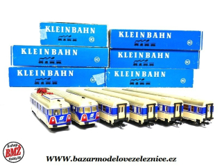 Kleinbahn - DC - Elktická lokomotiva + 5 vozů OBB 4010 - HO