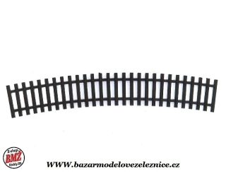 Pilz - Tillig -  obloukový pražcový pás R 490 mm/ 22,5°  - HO