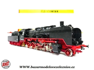 Fleischmann - DCC + KOUŘ -  Parní lokomotiva BR 50 008 DR- HO