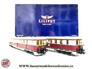 Liliput - DSS - Motorová souprava VT 137 DRB - HO