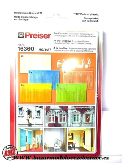Preiser - Figurky a okna -  HO