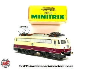 Minitrix - DC - Elektrická lokomotiva BR 112 DB - N