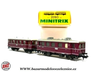 Minitrix - DC - Motorová souprava VT 75 - N